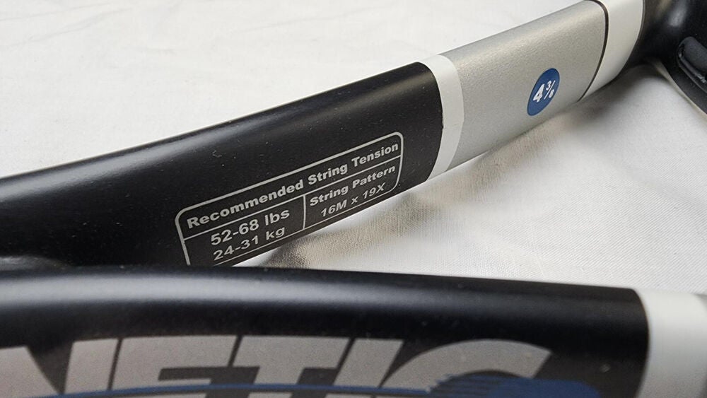 Pro Kennex Kinetic PSE 15G Tennis Racket w/ Dampener - 4 3/8 in, Unstrung