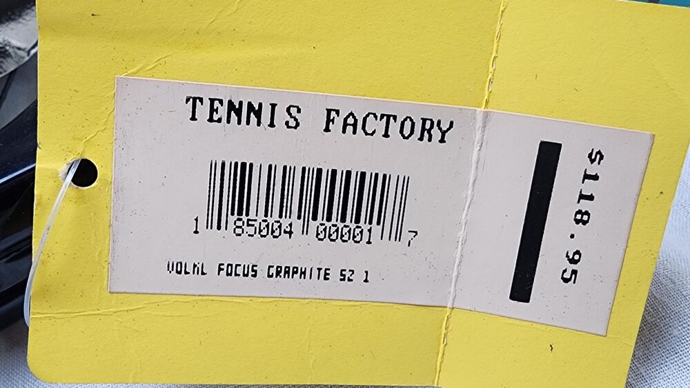 Volkl Focus TC Composite Tennis Racket - 4 1/8 in, Strung, New Old Stock
