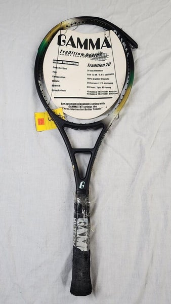 Gamma Tradition Series 20 Tennis Racket - 4 3/8 in, Unstrung, MID, Vintage