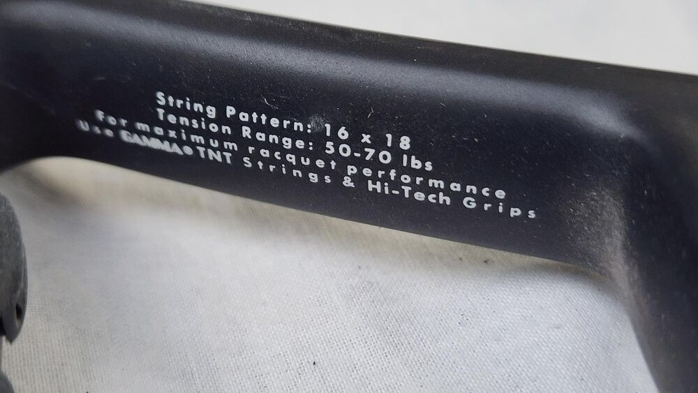 Gamma Tradition Series 20 Tennis Racket - 4 3/8 in, Unstrung, MID, Vintage