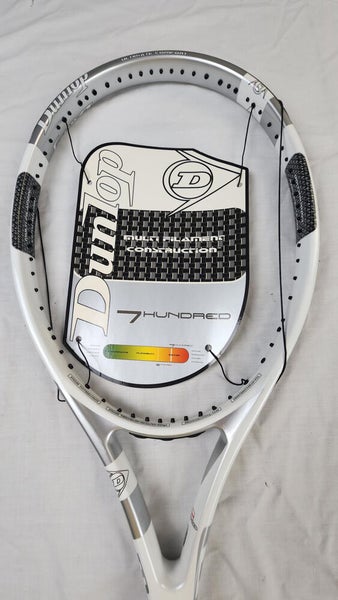 Dunlop 700 Tennis Racket (674167) w/ Dampener - 4 1/4 in, Unstrung, OS, Vintage