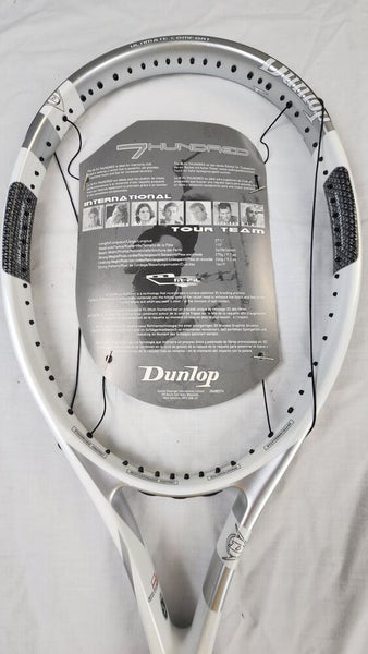 Dunlop 700 Tennis Racket (674167) w/ Dampener - 4 1/4 in, Unstrung, OS, Vintage