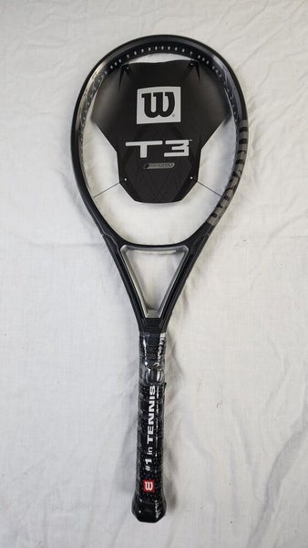 VTG NOS Wilson Triad T3 Tennis Racket T7513 w/ Cover 4 3/8" Unstrung MP 100 Sq