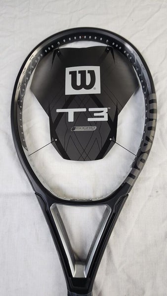 VTG NOS Wilson Triad T3 Tennis Racket T7513 w/ Cover 4 3/8" Unstrung MP 100 Sq