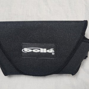 Bolle Portable Soft Nylon Glasses Case - New w/o Tags, Vintage, Black