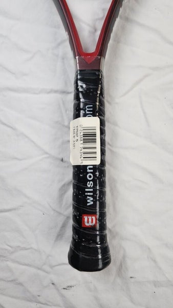 VINTAGE NOS Wilson Hammer H Blaze Tennis Racket T7537, 4 5/8" MID 95 Sq In. Red