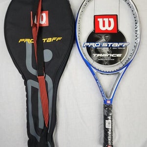Wilson Trance Pro Staff Tennis Racket (T7586) w/ Cover - 4 3/8 in, Unstrung, OS