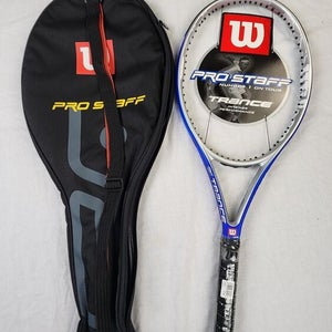 Wilson Trance Pro Staff Tennis Racket (T7576) w/ Cover - 4 1/8 in, Unstrung, MP