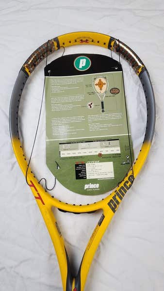 VINTAGE NOS Prince TT Scream Tennis Racket (TC80B) 4 1/8