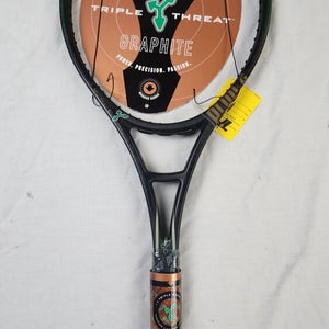 VTG NOS Prince Triple Threat Graphite Tennis Racket TC66 4 1/8" Unstrung 100 MP