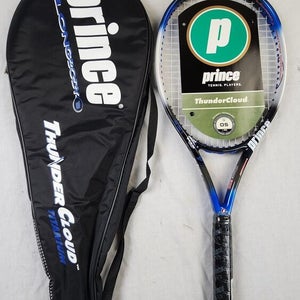 Prince Thundercloud Tennis Racket (TC91A) - 4 1/2 in, Strung, OS, New Old Stock