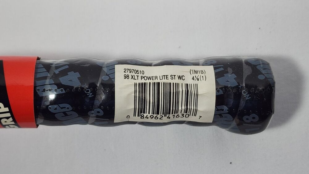 VINTAGE NOS Prince PowerLite XLT Tennis Racket TM1B 4 1/8" Strung, OS 107 Sq In.