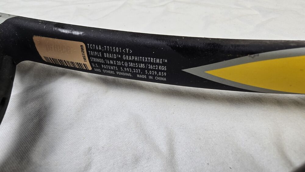 VTG NOS Prince Triple Threat Vendetta Tennis Racket TC76A 4 1/2" MP 95 Sq In.
