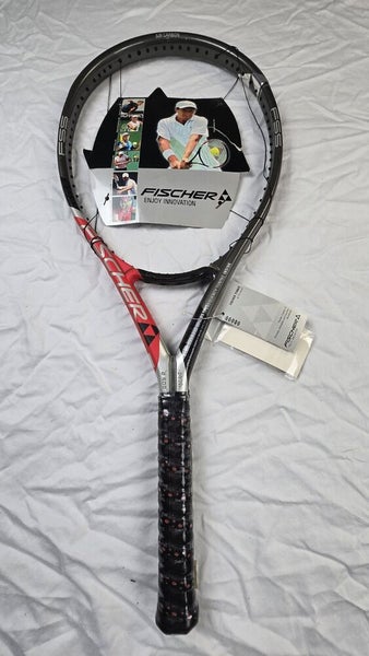 VTG NOS Fischer Twintec 950 Tennis Racket R31004, 4 1/4" Unstrung OS 112 Sq In