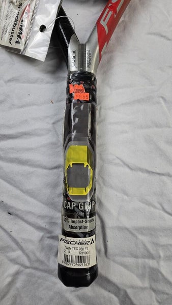VTG NOS Fischer Twintec 950 Tennis Racket R31004, 4 1/4" Unstrung OS 112 Sq In
