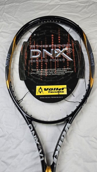 VINTAGE NOS Volkl DNX V1 Tennis Racket 243000.4, 4 1/2" Unstrung MP 102 Sq In.