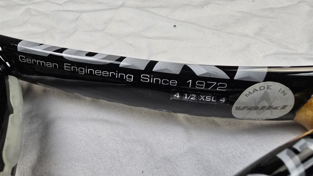 VINTAGE NOS Volkl DNX V1 Tennis Racket 243000.4, 4 1/2" Unstrung MP 102 Sq In.