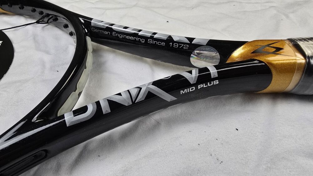 VINTAGE NOS Volkl DNX V1 Tennis Racket 243000.4, 4 1/2" Unstrung MP 102 Sq In.