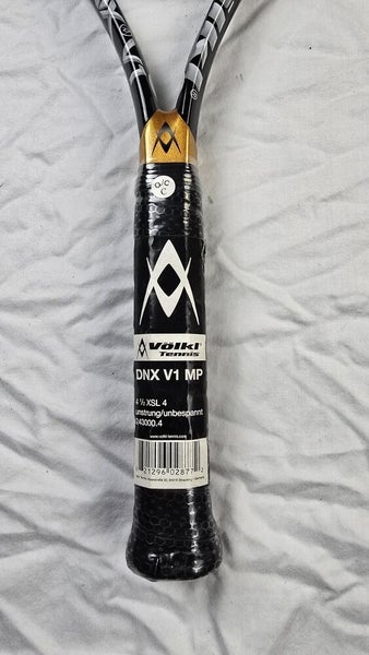 VINTAGE NOS Volkl DNX V1 Tennis Racket 243000.4, 4 1/2" Unstrung MP 102 Sq In.