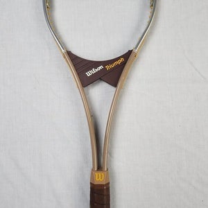 Wilson Triumph Tennis Racket - 4 5/8 in, Unstrung, MID, New w/o Tags, Vintage