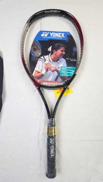 Yonex Monica Seles SuperRQ 400 Tennis Racket - 4 5/8 in, Longbody, OS, Vintage
