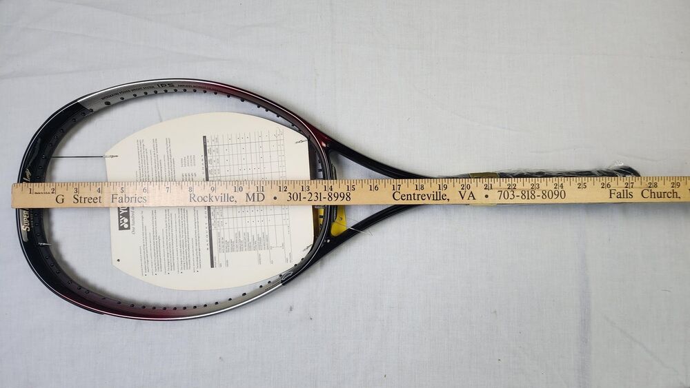 Yonex Monica Seles SuperRQ 400 Tennis Racket - 4 5/8 in, Longbody, OS, Vintage