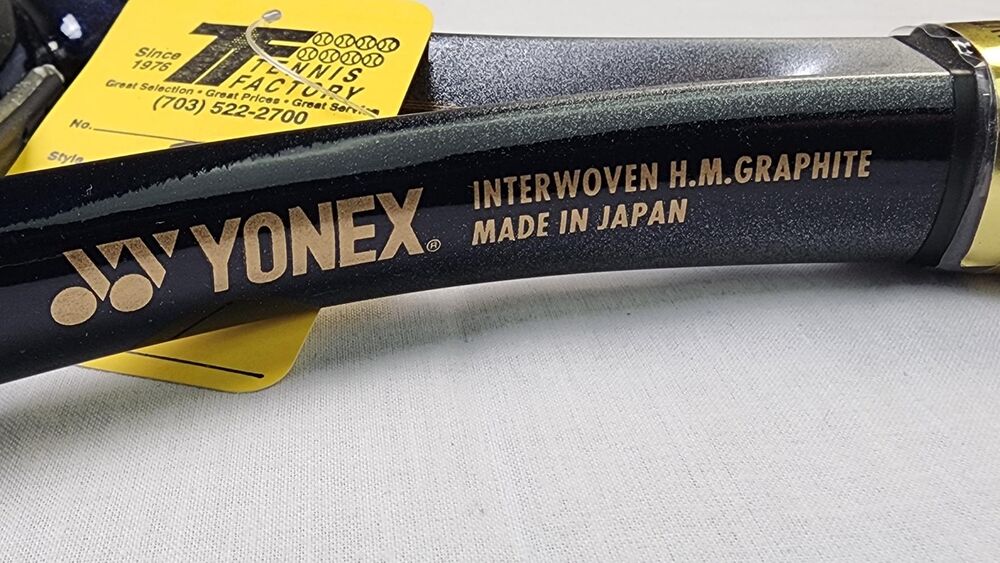 Yonex Martina Hingis Tennis Racket w/ Cover - 4 1/4 in, Longbody, MP, Vintage