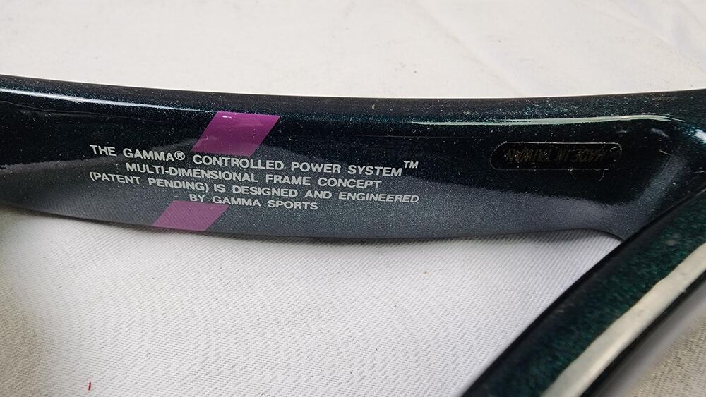 Gamma CPS XP Tennis Racket - 4 1/4 in, Strung, MP, New Old Stock, Vintage