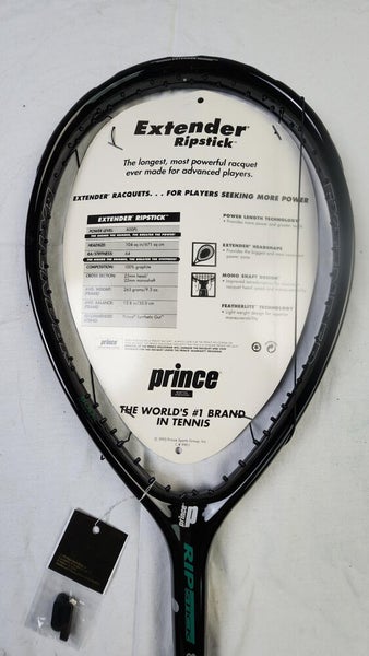 Prince Extender Ripstick Tennis Racket w/ Cover - 4 1/2 in, Unstrung, MP, 1995