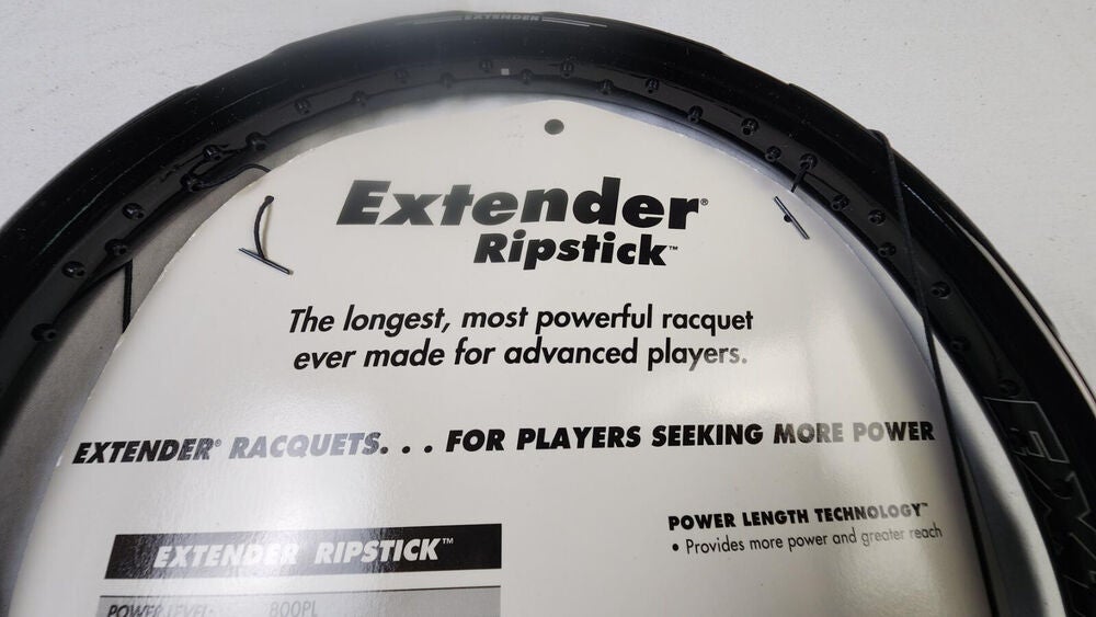 Prince Extender Ripstick Tennis Racket w/ Cover - 4 1/2 in, Unstrung, MP, 1995