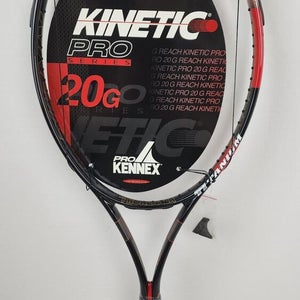 Pro Kennex Pro Series Ti Kinetic Tennis Racket w/ Dampener - 4 1/4 in, Unstrung