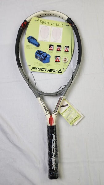 Fischer GDS Spirit Tennis Racket (R1902) - 4 5/8 in, Unstrung, OS, Gray ...