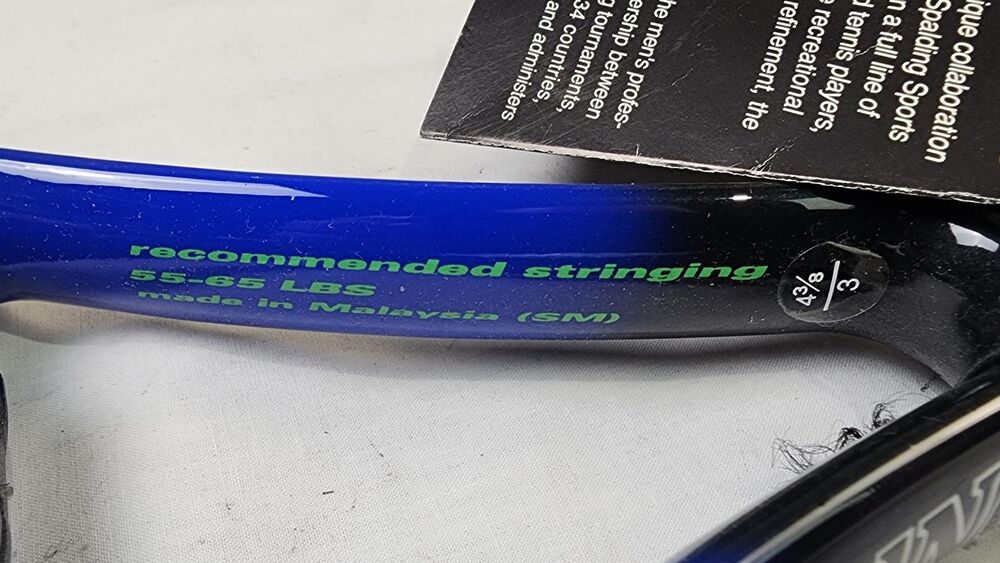 Spalding ATP Tour Xenon Tennis Racket (4381) - 4 3/8 in, Unstrung, OS, Vintage