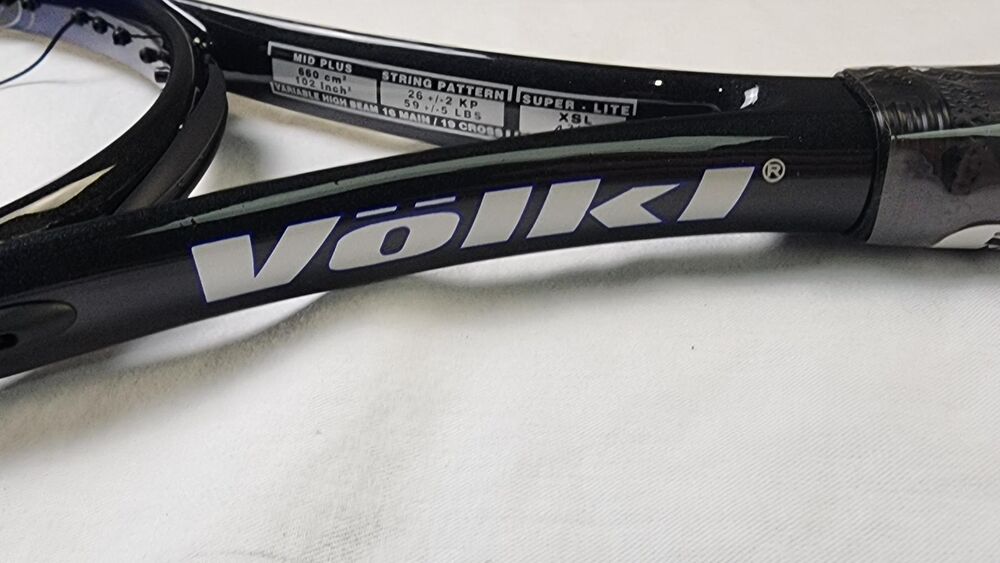 Volkl Vario Series V5 Tennis Racket (208474.3) w/ Cover - 4 3/8 in, Unstrung, MP