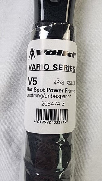 Volkl Vario Series V5 Tennis Racket (208474.3) w/ Cover - 4 3/8 in, Unstrung, MP