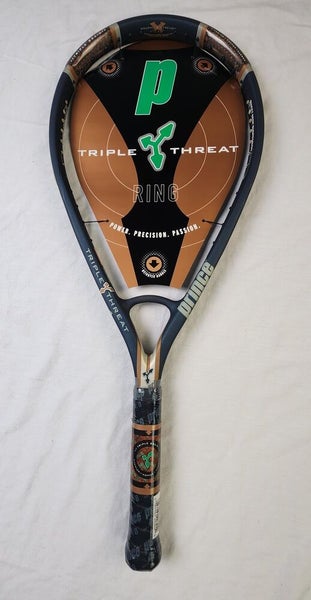 Prince Triple Threat Ring Tennis Racket (TC64) w/ Cover - 4 1/8 in, Unstrung, OS
