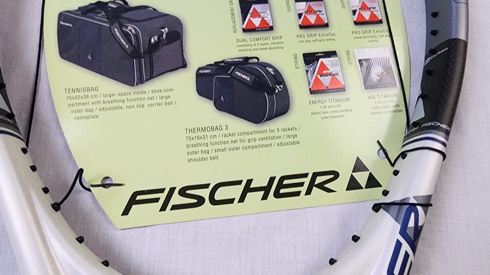 Fischer GDS Take off Tennis Racket (R2202) w/ Dampener - 4 1/2 in, Unstrung, OS