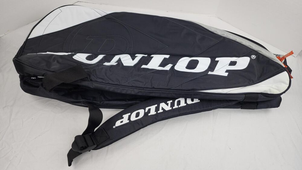 Dunlop Aero Gel Nylon Tennis Racket Bag - Space for 6 Rackets, New w/ Tags