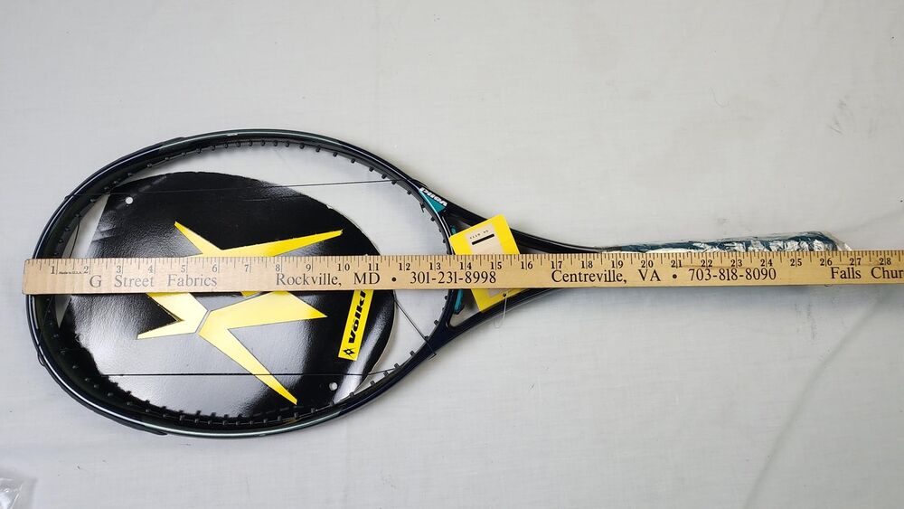 Volkl Focus TC Tennis Racket - 4 1/8 in, Unstrung, New Old Stock, Vintage