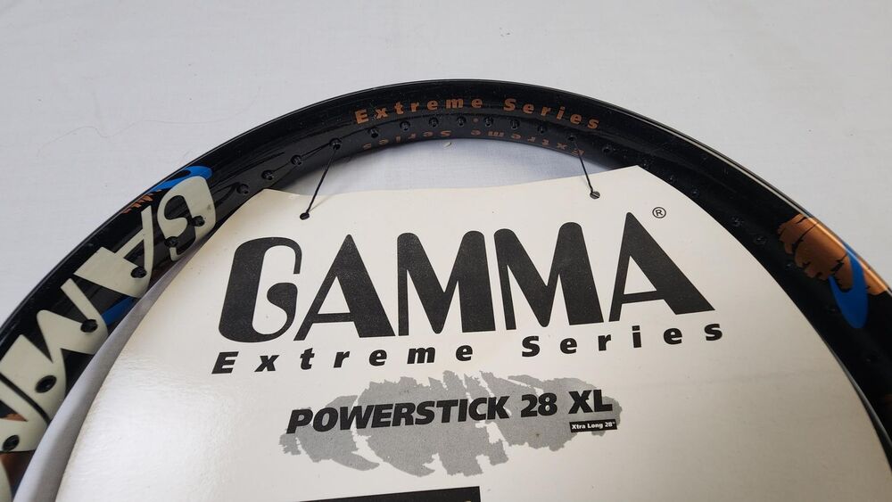 Gamma Power Strike 28 XL Tennis Racket - 4 3/8 in, Longbody, OS, New Old Stock