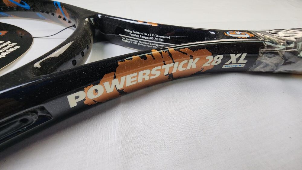 Gamma Power Strike 28 XL Tennis Racket - 4 3/8 in, Longbody, OS, New Old Stock