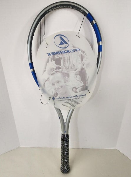Pro Kennex Type SX Tennis Racket - 4 1/2 in, Unstrung, MID, New Old Stock, Gray