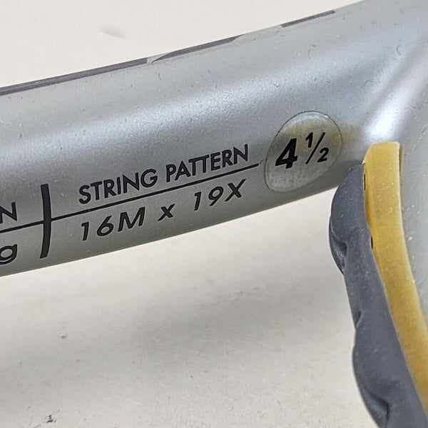 Pro Kennex Type SX Tennis Racket - 4 1/2 in, Unstrung, MID, New Old Stock, Gray