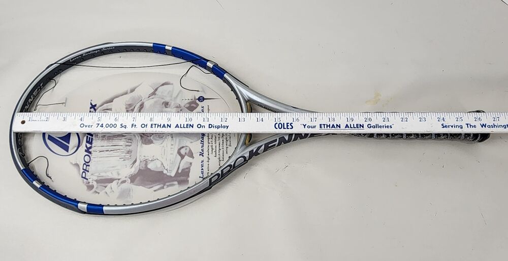 Pro Kennex Type SX Tennis Racket - 4 1/2 in, Unstrung, MID, New Old Stock, Gray