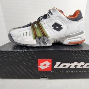 Lotto Revenge Leather Tennis Shoes - Men's US 10 1/2, New Old Stock, Vintage