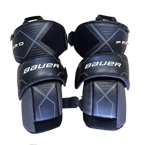 Bauer Goalie Knee Guard - Used Pro Stock (Size Intermediate)