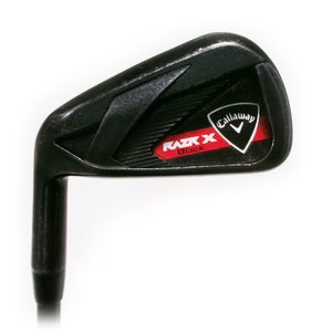 LH Callaway Razr X Black Single 5 Iron Graphite Regular Flex