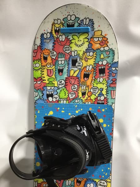 120 Burton Chopper Snowboard New Binding | SidelineSwap | Buy and