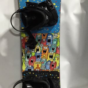 120 Burton Chopper Snowboard New Binding