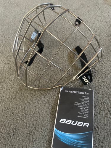 Medium  Bauer Re-Akt Cage Full Cage (New)